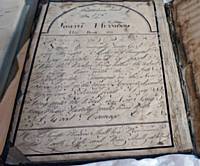 Manuscript book 1761